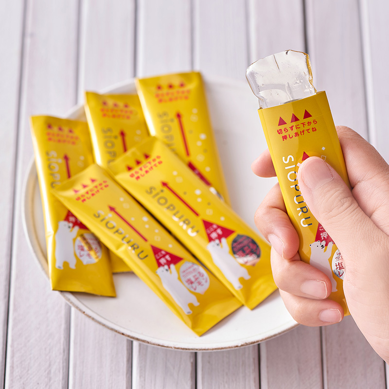 ワンプッシュゼリー塩ぷるレモン