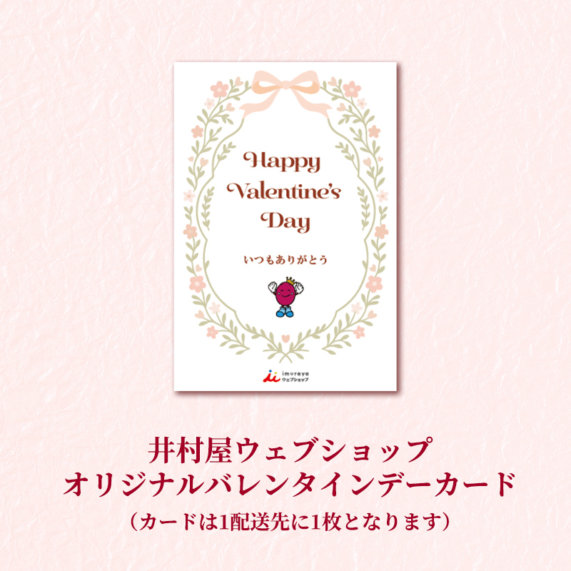 【バレンタインデーカード付】【送料込み】えいようかん2種セット