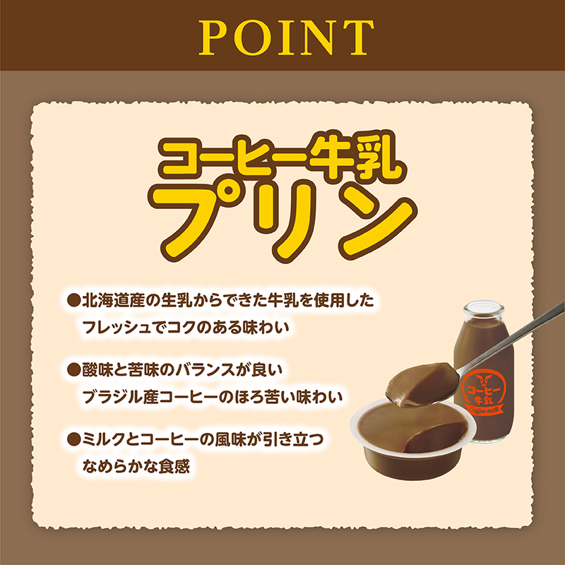 袋入 コーヒー牛乳プリン(箱売り/10袋入)