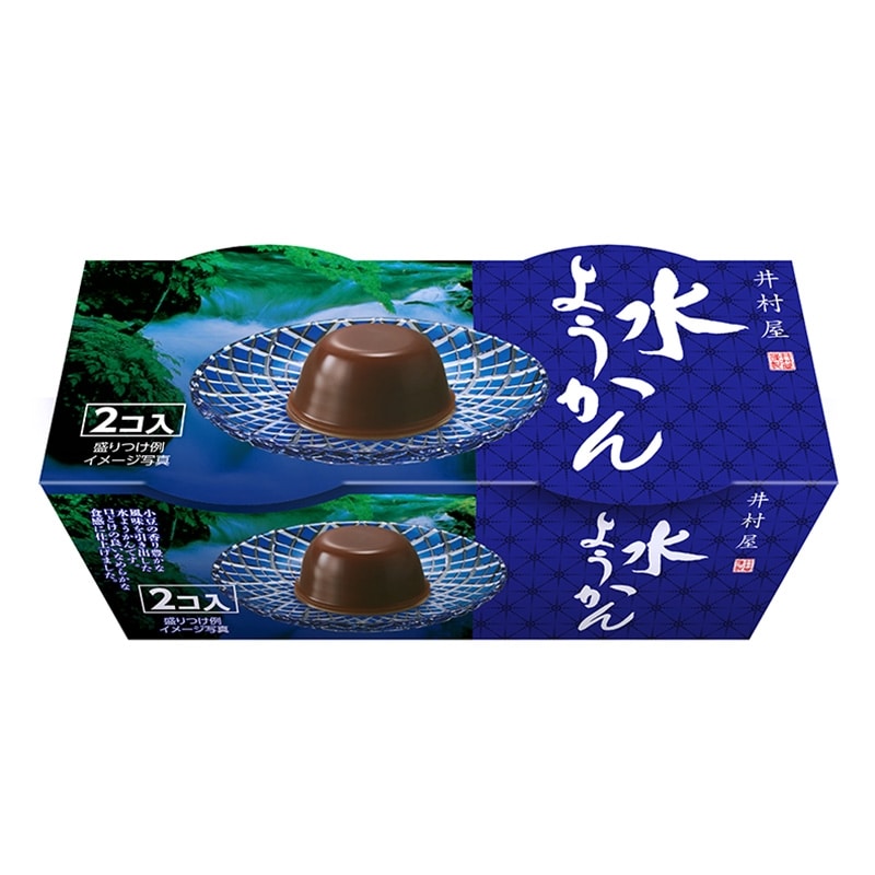 井村屋ウェブショップ 和風2連パック 水ようかん 菓子 スイーツ 懐かしくても 新しい 心のこもった品質を