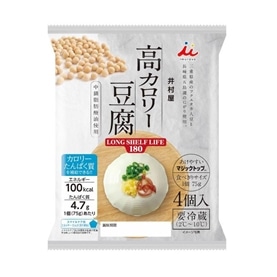 4個入り 高カロリー豆腐 LONG SHELF LIFE 180(冷蔵)