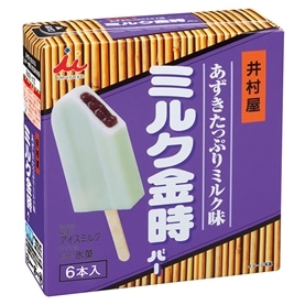 BOXミルク金時バー