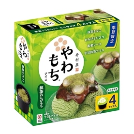 BOXやわもちアイス 抹茶わらびもち 3箱セット