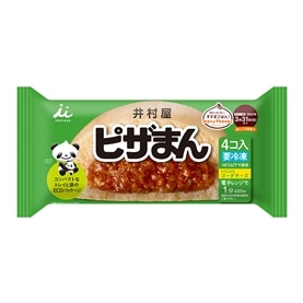 【電子レンジ対応】4コ入ピザまん (冷凍)