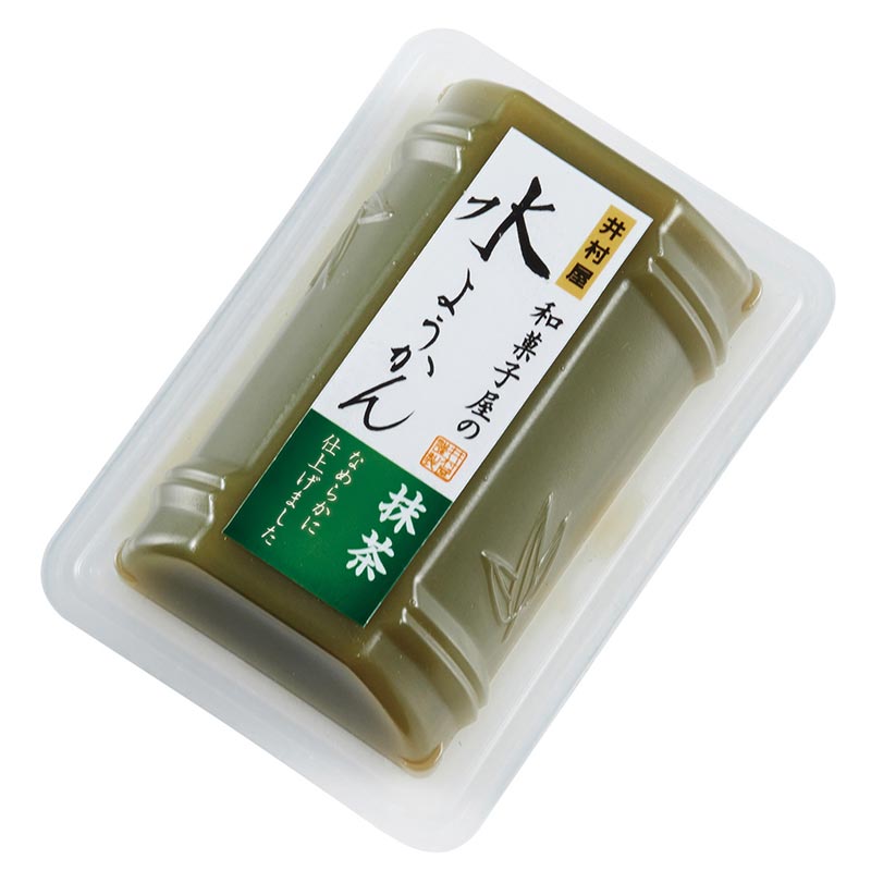 和菓子屋の水ようかん 抹茶(2個セット)(賞味期限：2026年3月31日)