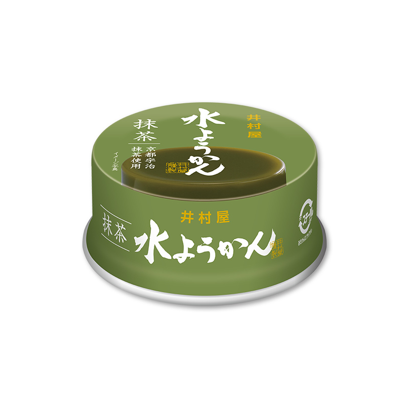 缶水ようかん 抹茶