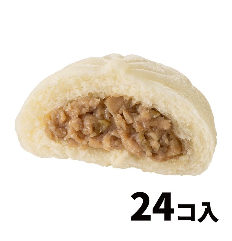 【送料無料】【蒸し専用】肉まん ケース販売（24コ入、冷凍）