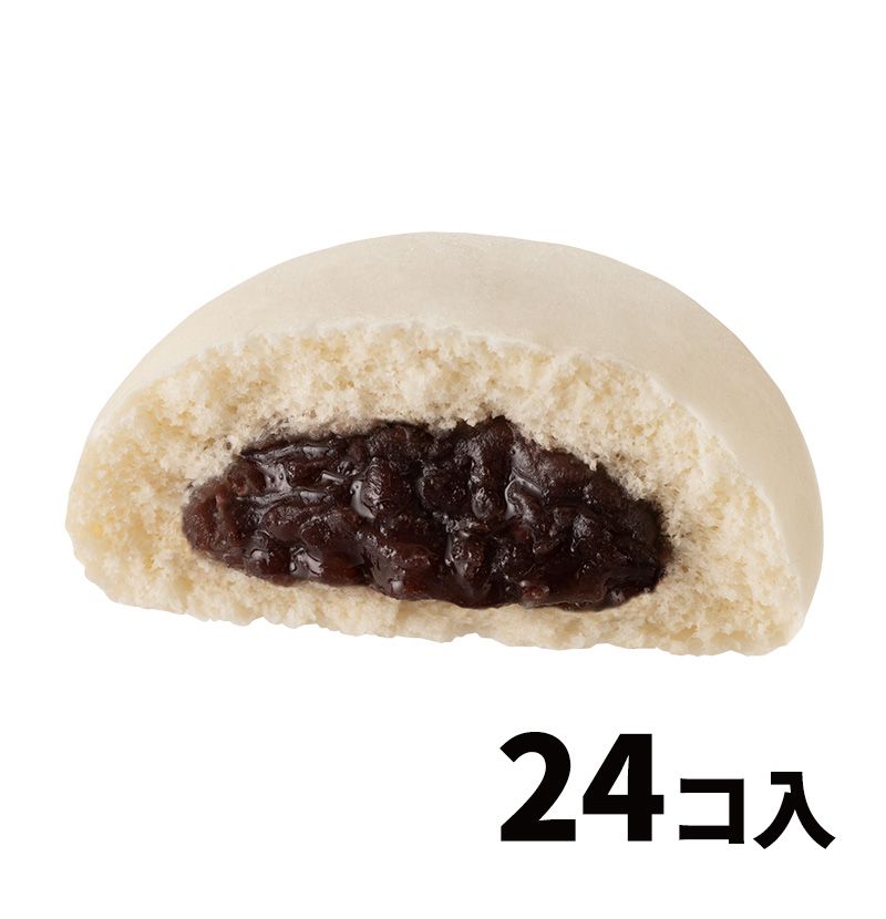 【送料無料】【蒸し専用】あんまん ケース販売（24コ入、冷凍）