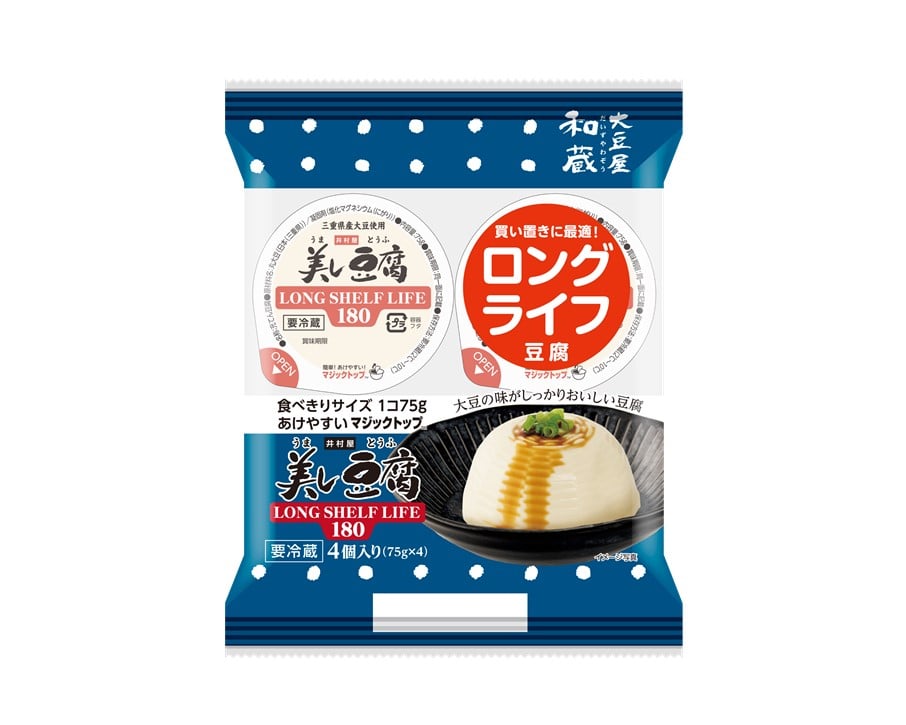 4個入 美し豆腐 LONG SHELF LIFE180