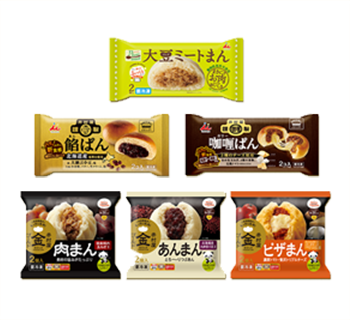 肉まんあんまん・冷凍パン詰め合わせ画像