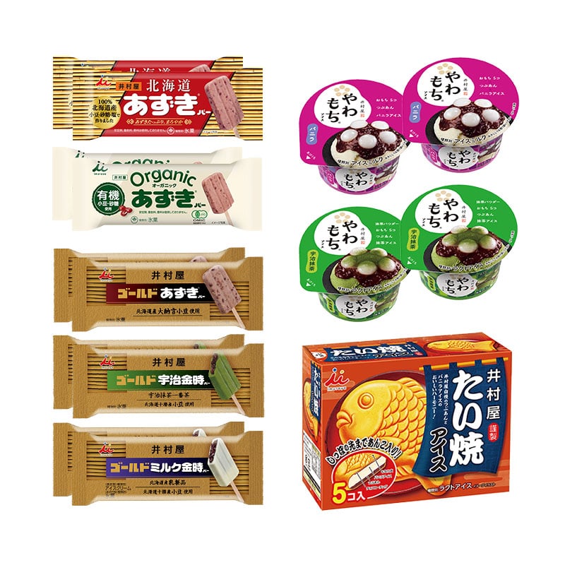 井村屋あずきアイスバラエティセット画像
