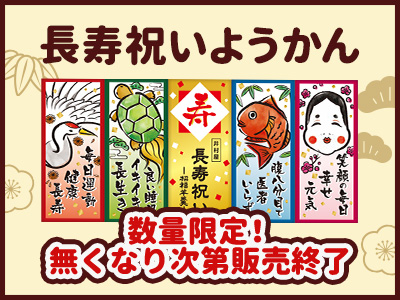 2025井村屋の夏ギフト長寿祝いようかん